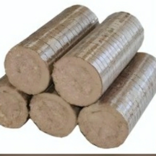 50kg Biofuel Briquettes - Wood, Light Brown, 800kg/mÂ³ | Eco-Friendly, Renewable, High Calorific Value, Low Smoke, Sustainable, Easy Ignition, Long Burning, Durable Packaging