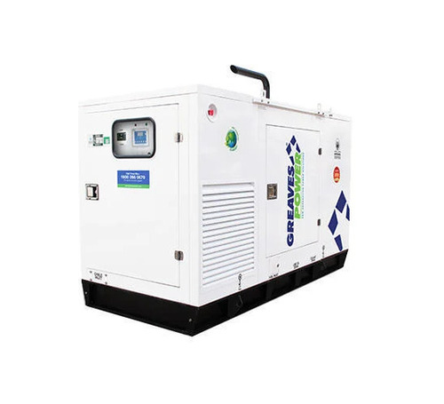 62.5 KVA Commercial Diesel Generator - White PVC Wrapped, 62.5 KVA, Three Phase, 220-240V, Silent