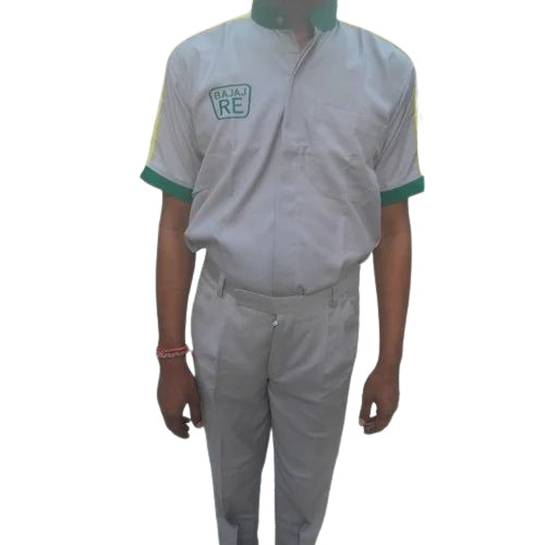 Bajaj Three Wheeler Technician Uniform - Cotton Various Sizes Plain Design | Breathable Quick Dry Anti-UV Comfortable Fit