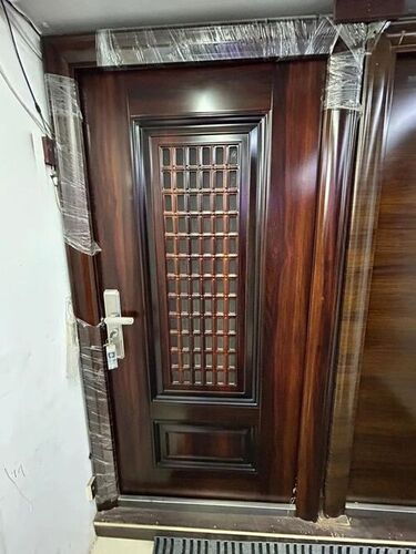 Brown Stainless Steel Door