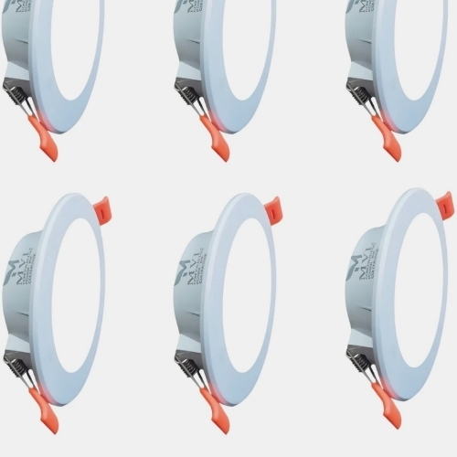 Fancy Light - Mild Steel, White | Energy Efficient, Bright Illumination, Long Lifespan, Eye-Friendly Glow