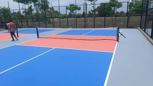 Pickleball Court - Color: Blue