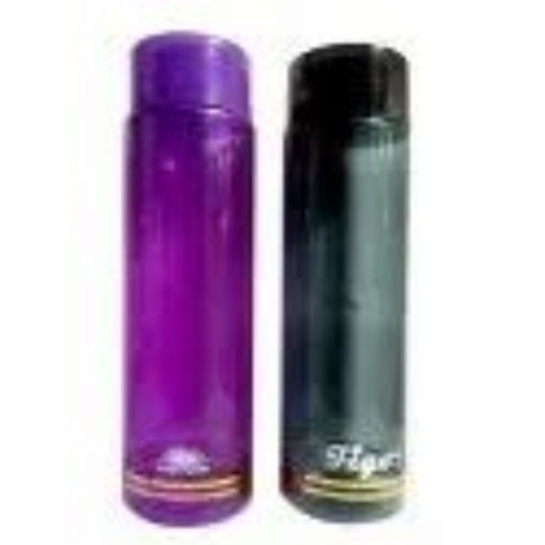 Round Shape Plastic Bottle - Plastic Purple Black Leak Proof | Durable Lightweight Reusable Chemical Resistant Transparent Food Safe Eco Friendly