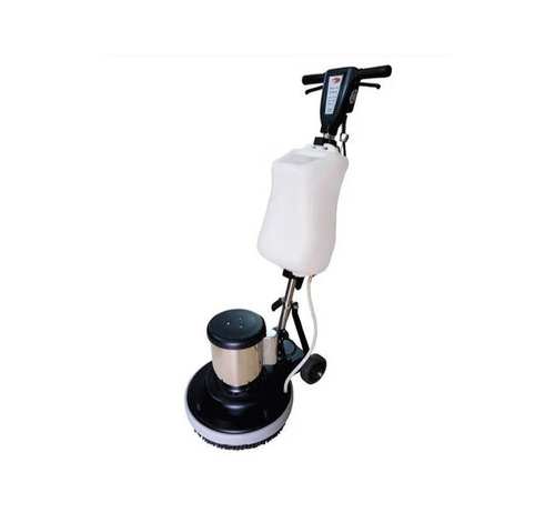 Single Disc Scrubber Machine-2.5HP - 17 Inch Brush, Gear Box Drive, 220-240V | Marble & Tiles Cleaning, Semi Automatic, 60dB Noise