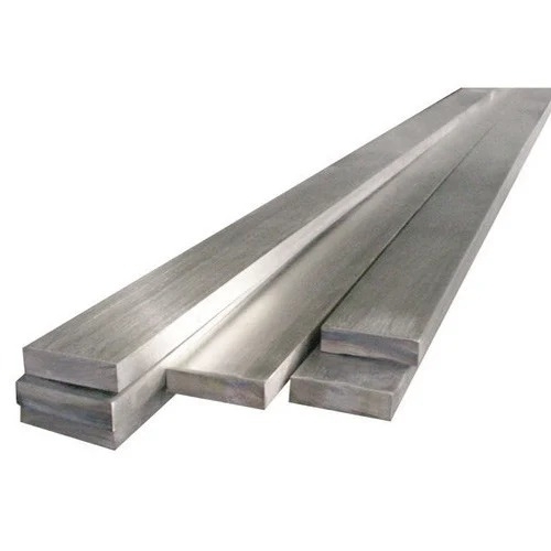 Stainless Steel Flat Bars - Stainless Steel, Silver Color, Uniform Thickness | Corrosion Resistant, High Strength, Heat Resistant, Weldable, Durable Material