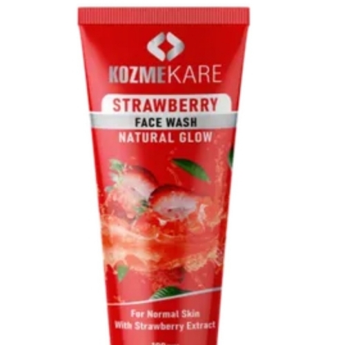 Strawberry face wash