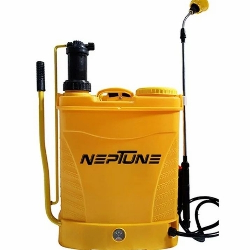 Vn 21 Neptune Battery Knapsack Sprayer - Yellow, Black, Durable Tank | Dual Mode, High Pressure, Ergonomic Design