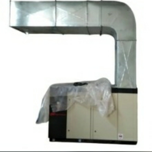 Diesel generator hot industrial air duct