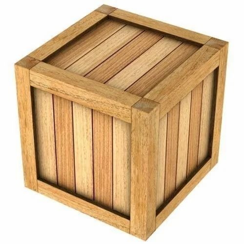 Hardwood Packaging Wooden Boxes - Wood 65x25x65 Inch Brown, Load Capacity 201-400 Kg | Eco Friendly, Fine Finishing, Heavy Duty
