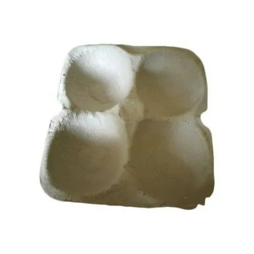 Paper Apple Tray - Durable Plastic, White | Lightweight, Stackable, Ventilated, Eco-Friendly, Food-Safe