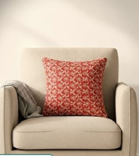 Printed Pillow Covers - Cotton, Custom Size, Various Colors | Printed Pattern, Square Shape, Back Use