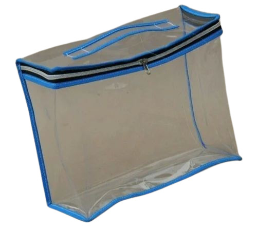 Pvc Zipper Bag - PVC Various Sizes Transparent | Zipper Closure Eco Friendly Fine Finish Water Resistant