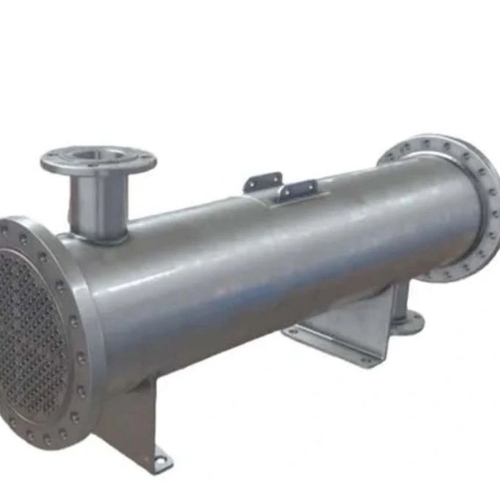 Shell And Tube Heat Exchanger - Corrosion Resistant Silver, 220 Volt | Durable, Compact, Pressure Resistant, Easy Maintenance