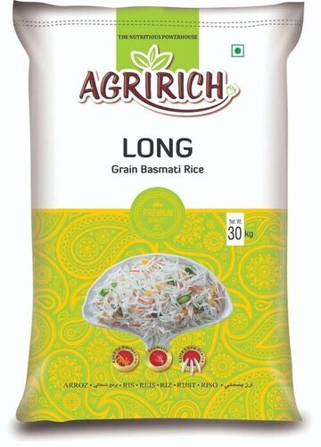 30kg Agririch Long Grain Basmati Rice