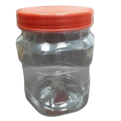 500gm Pet Jar - Polyethylene Terephthalate, 500gm, Transparent | Rigid, Durable, Leak Proof, Lightweight
