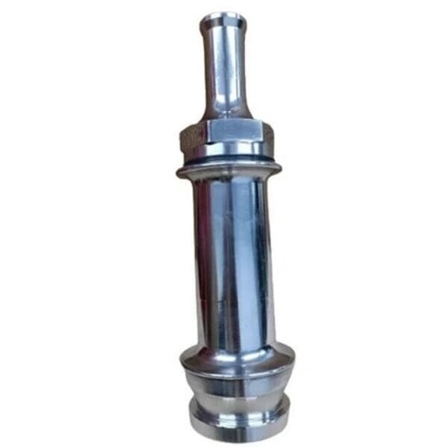 63 Mm Aluminum Fire Short Branch Pipe Nozzle - Aluminium, Standard Size, Polished Surface | Industrial Use, Durable, New