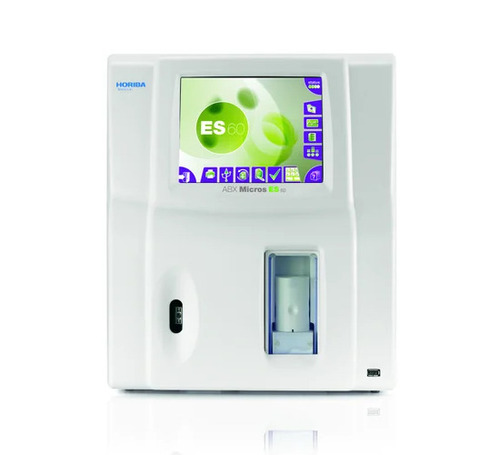 Horiba Hematology Analyzers - Floor Standing, White Black, Digital Display | Fully Automatic, Portable, Easy to Use