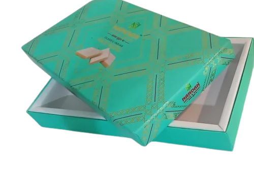 Kaju Katli Sweet Packaging Paper Box