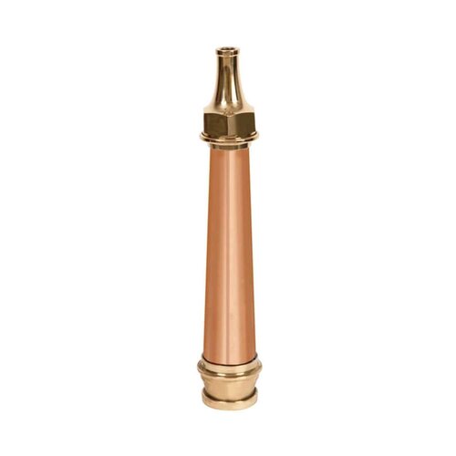 Long Branch Pipe Nozzle - Brass, Standard Size | Polished Surface, Industrial Use, Durable, New