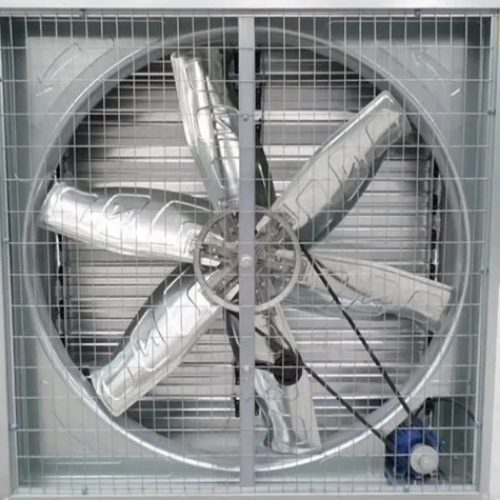 Metal Industrial Exhaust Fan - Metal, Silver, 220 Volt Electric | Wall Mounted, Rust Free, Corrosion Resistant