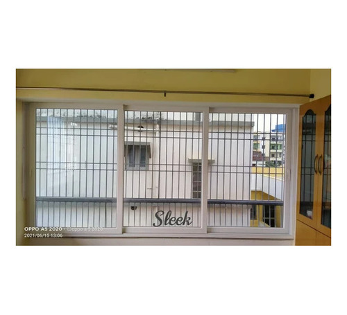 Modern UPVC Window - UPVC, White | Anti Corrosion, Weather Resistant, Suitable for Home and Hotels