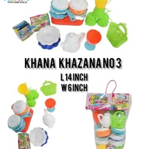 Plastic Kitchen Toy Set