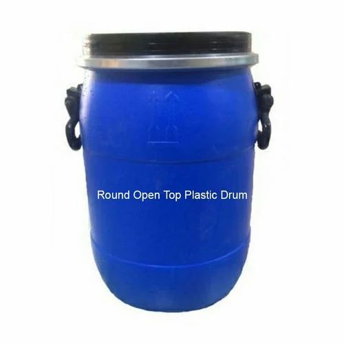 Round Open Top Plastic Drum