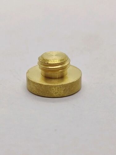 Rust Proof Brass Grub Screws - Brass, Standard Size, Golden | Corrosion Protection, Durable, Long Lasting