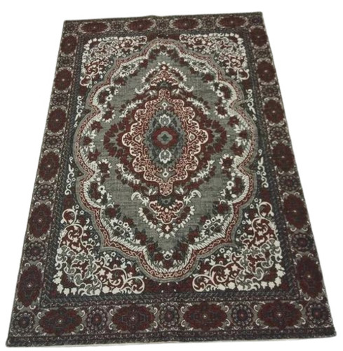 Screen Printed 100% Silk Rugs