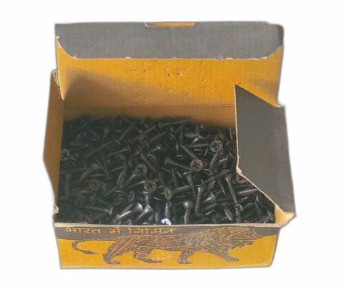 Ss Drilled Screw - Stainless Steel, Standard Size, Silver | Corrosion Protection, Durable, Long Lasting