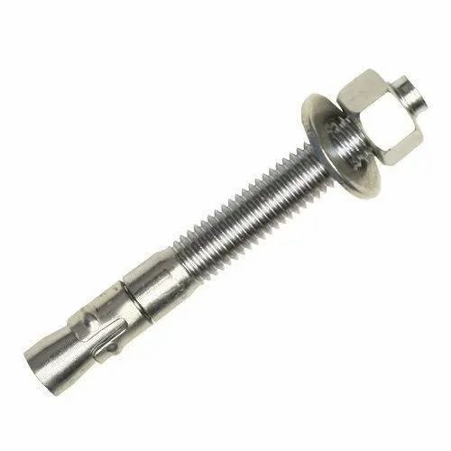Stainless Steel Through Bolts - Standard Size, Silver, A Grade | Durable, Long Lasting, New