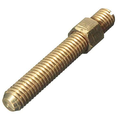 Threaded Brass Screw Adjuster - Brass Standard Size Golden Corrosion Protected | Industrial Use Durable Long Lasting
