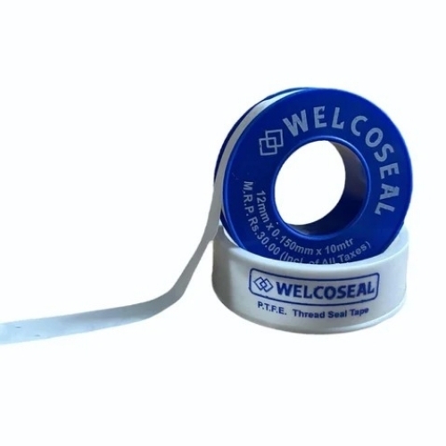 Welcoseal PTFE Tape - Blue, Industrial Grade, Leak Proof | Flexible, Corrosion Resistant, Low Friction, Waterproof Seal