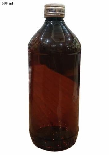 20 Mm Pharma Pet Bottle - 500 Ml Amber Pet, Round, Screw Cap | Durable, Lightweight, Leak-Proof, Reusable