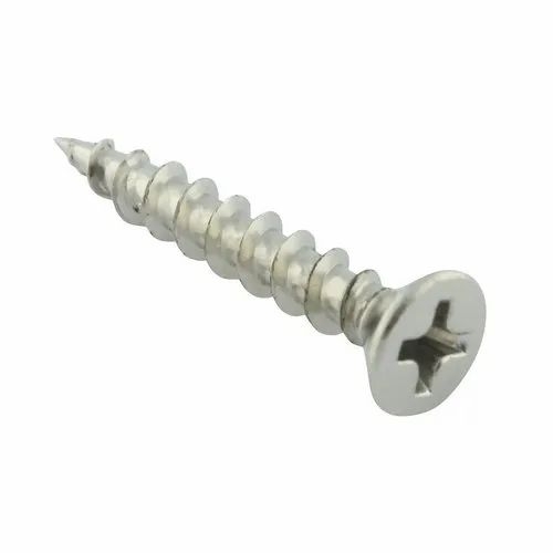 3.2Inch Stainless Steel Wood Screw - Color: Silver