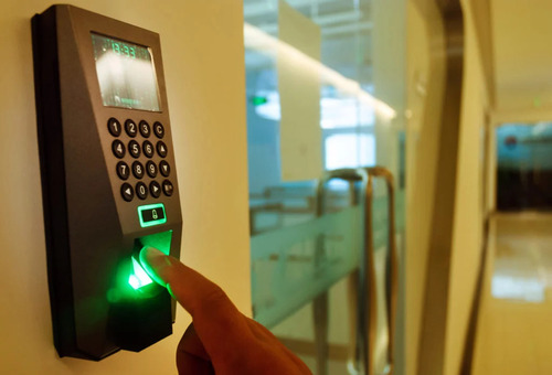 Biometric Access Control System Machine - Color: .