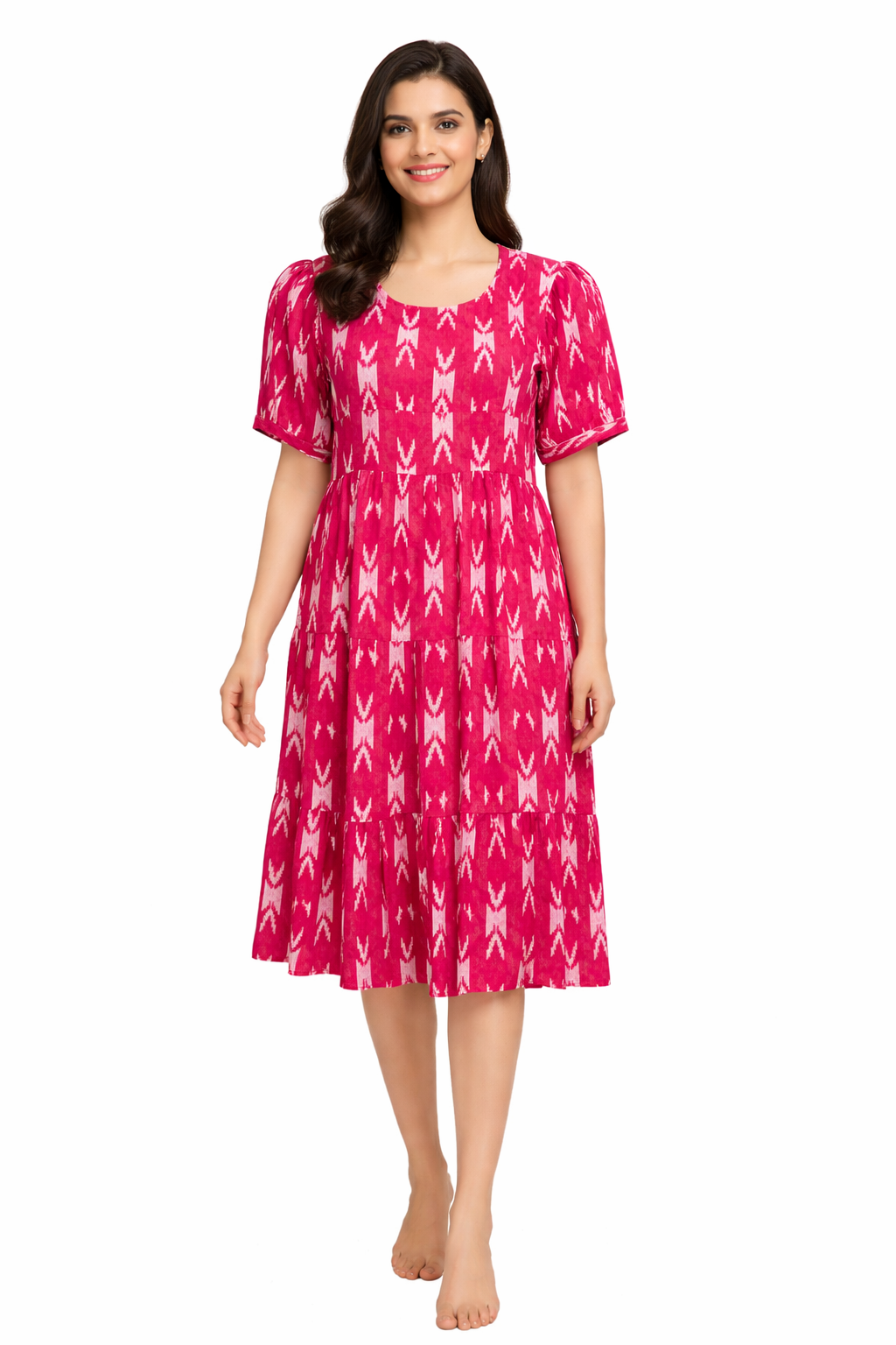 Long Frock For Womens - Color: Multicolor