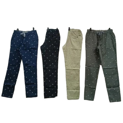 Mens Fancy Plain Lower - Cotton, L-XXL, Multicolor | Anti Shrink, Anti Wrinkle, Breathable, Washable
