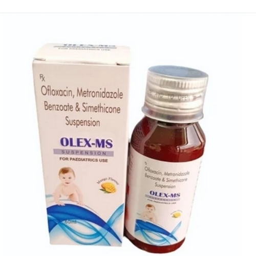 Ofloxacin Metronidazole Benzoate Simethicone Suspension