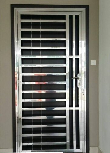 Rust Proof Stainless Steel Door - Stainless Steel, Standard Size, Silver | Interior, Residential, Finished Surface