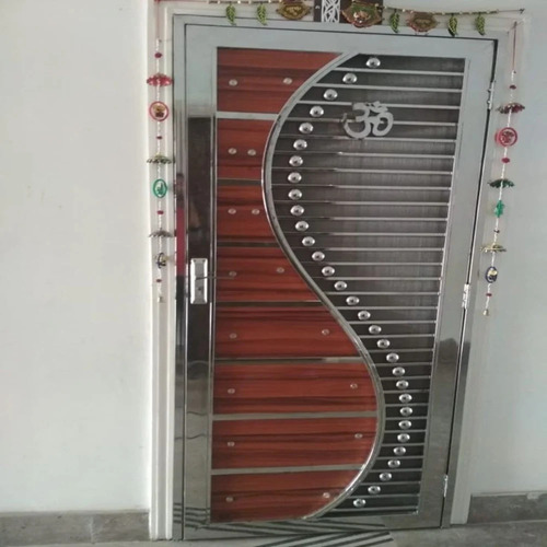 Stainless Steel Main Door Jali