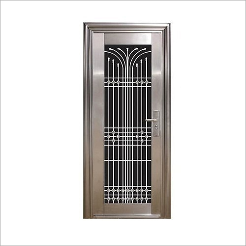 Stainless Steel Single Door - Stainless Steel, Standard Size, Silver | Durable, Rust Proof, Finished Surface