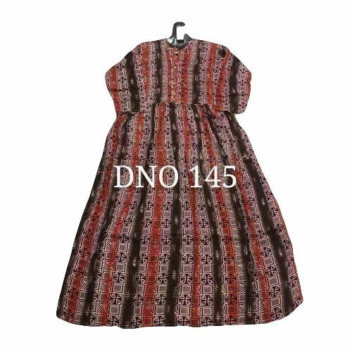 Casual Printed Rayon Kurti - 3/4th Sleeve, Multi Color, Regular Fit | Breathable, Anti UV, Quick Dry, Comfortable Fit