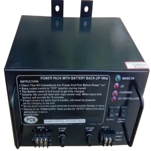 Dc Power Pack With Battery Backup 100va