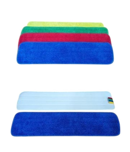 Microfiber Dry Mop Refill - Microfiber, Multiple Colors, Fine Finished | Durable, Floor Use, 6 Months Shelf Life