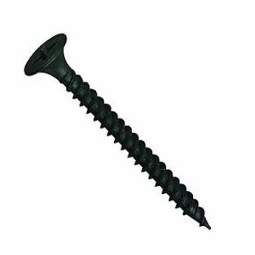 Ms Drywall Screw - Rust Proof, Black Color, Standard Size | Durable, Corrosion Protected, Industrial Use