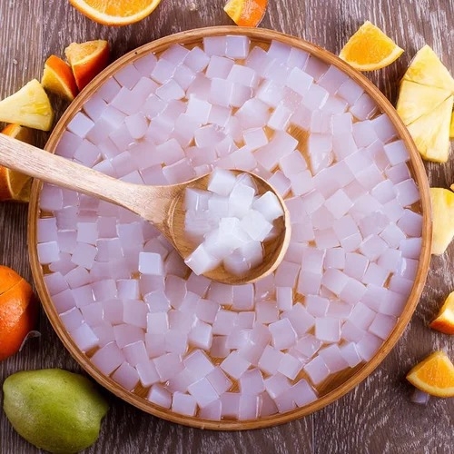 Nata de coco coconut jelly