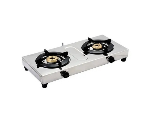 SS 2 Burner LPG Gas Stove