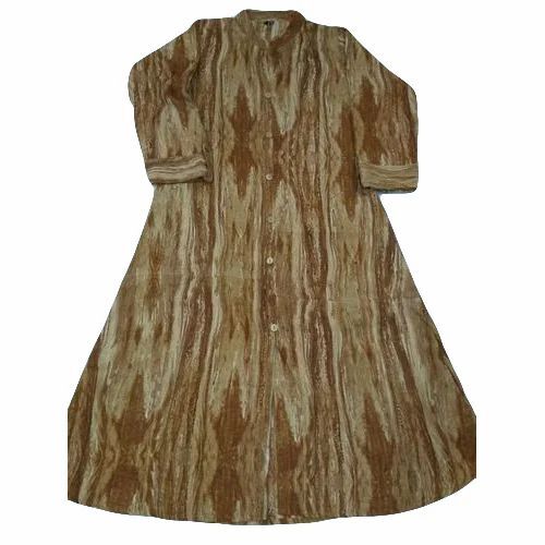 Trendy Rayon Kurti - Printed 3/4th Sleeve, Regular Fit | Breathable, Anti UV, Quick Dry, Comfortable Fit