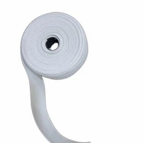 White Crochet Elastic Tape